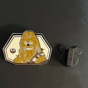 2022 Disney Parks Hidden Mickey Chewbacca Enamel Pin
